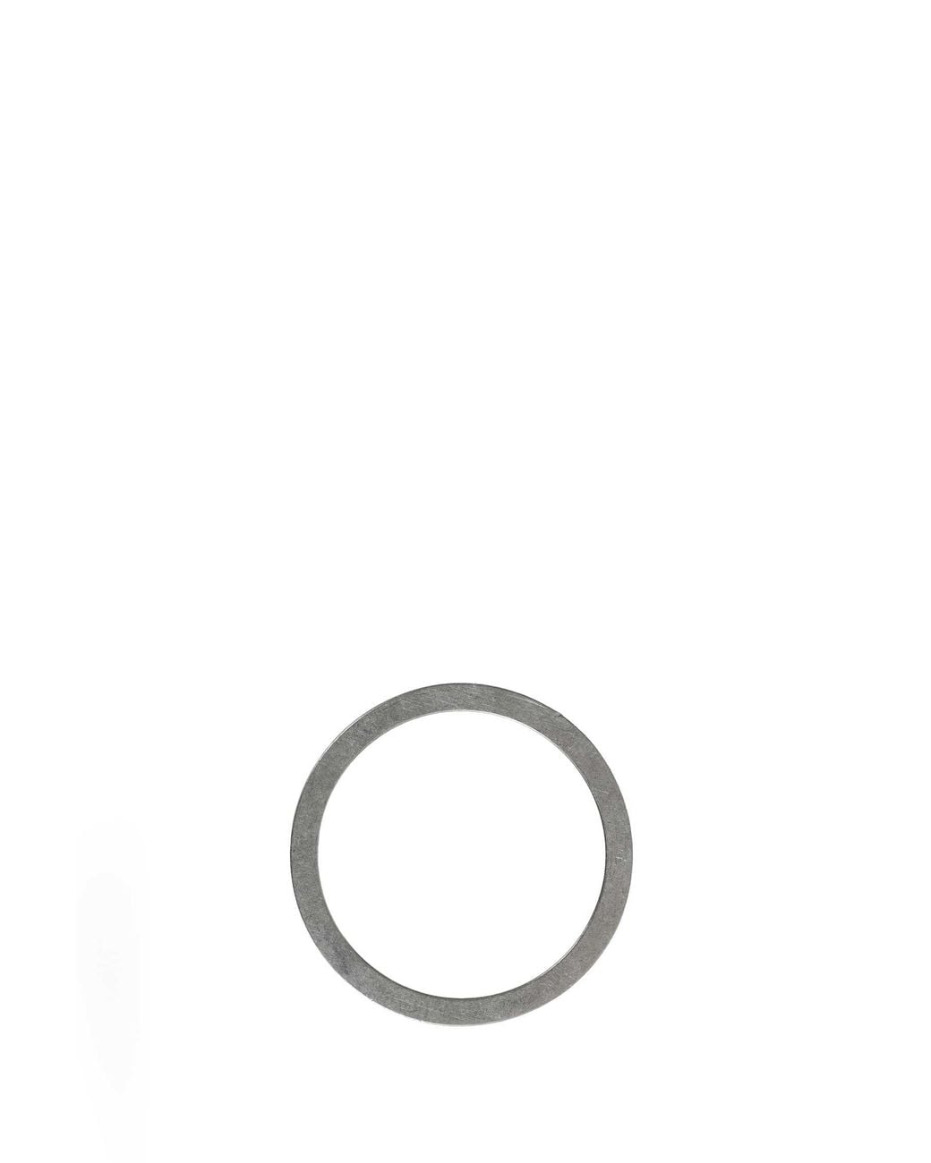 Maison Margiela Gray Numeric Ring 6.5 Mm for men