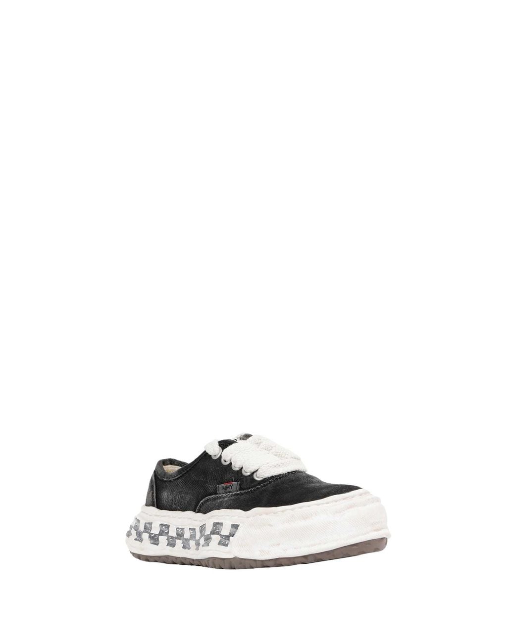 Maison Mihara Yasuhiro White Baker26 Graffiti Sole Sneakers for men