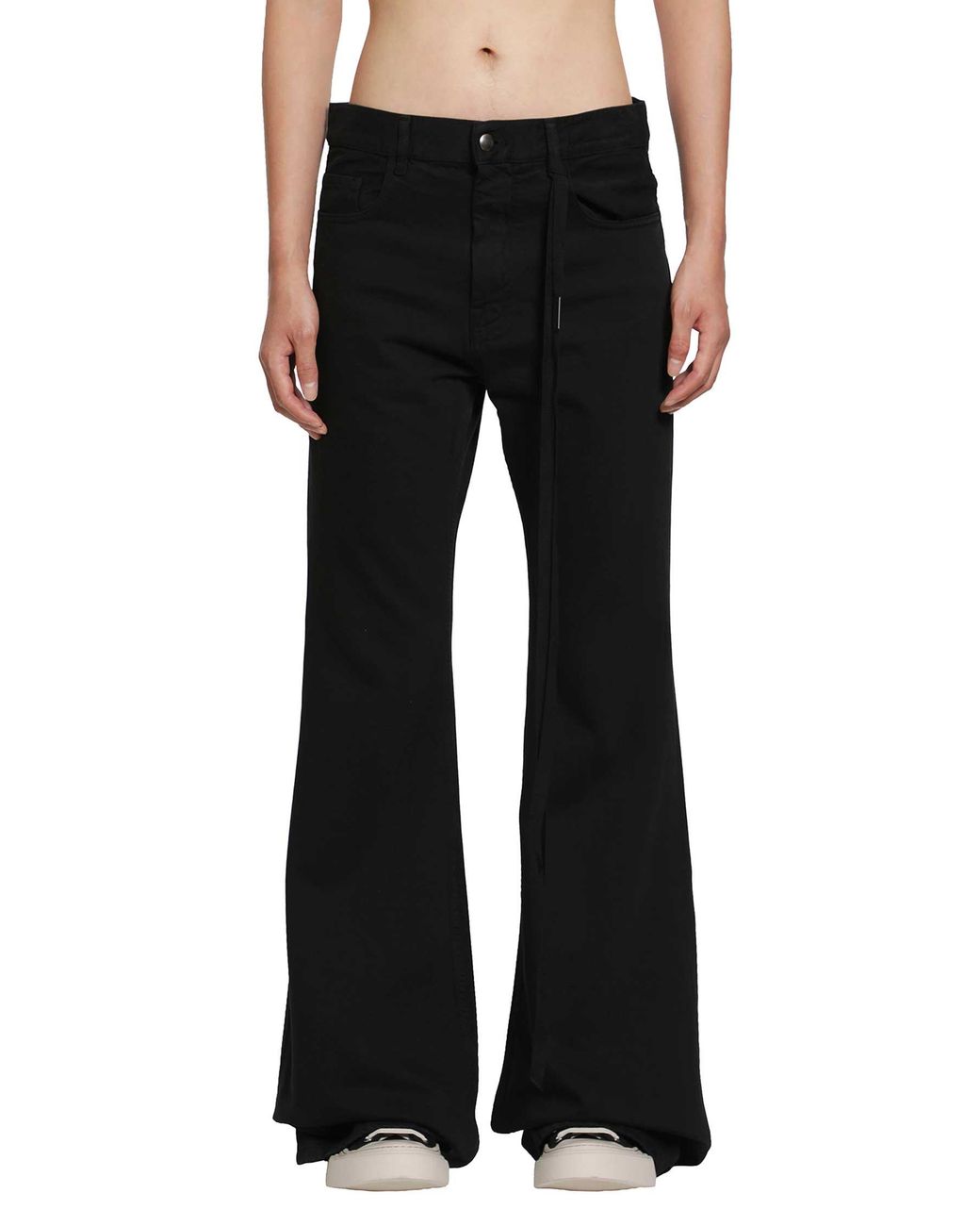 Ann Demeulemeester Black Hamo Bootcut Trousers for men