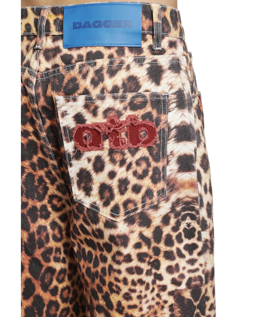 DAGGER Natural Leopard Johnny Jeans for men