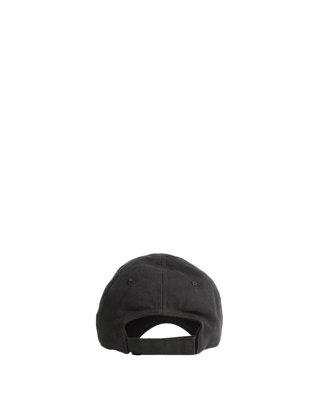 Balenciaga Black Logo Cap for men