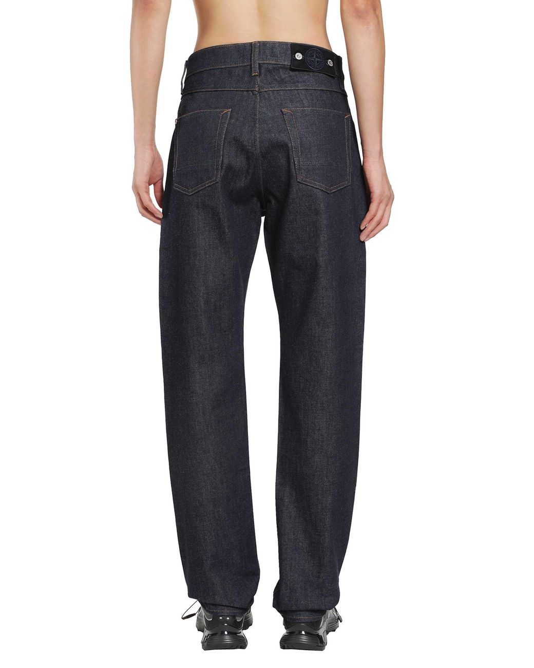 Stone Island Blue J100005 5 Pocket Jeans for men