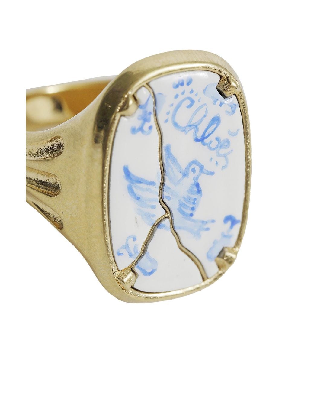 Chloé Blue Bloomcraft Ring