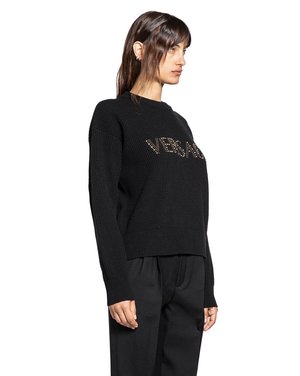 Versace Black Logo Sweater