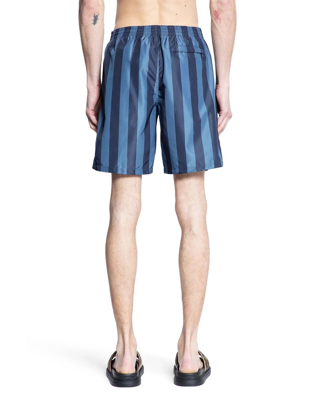 Fendi Blue Swimwear for men