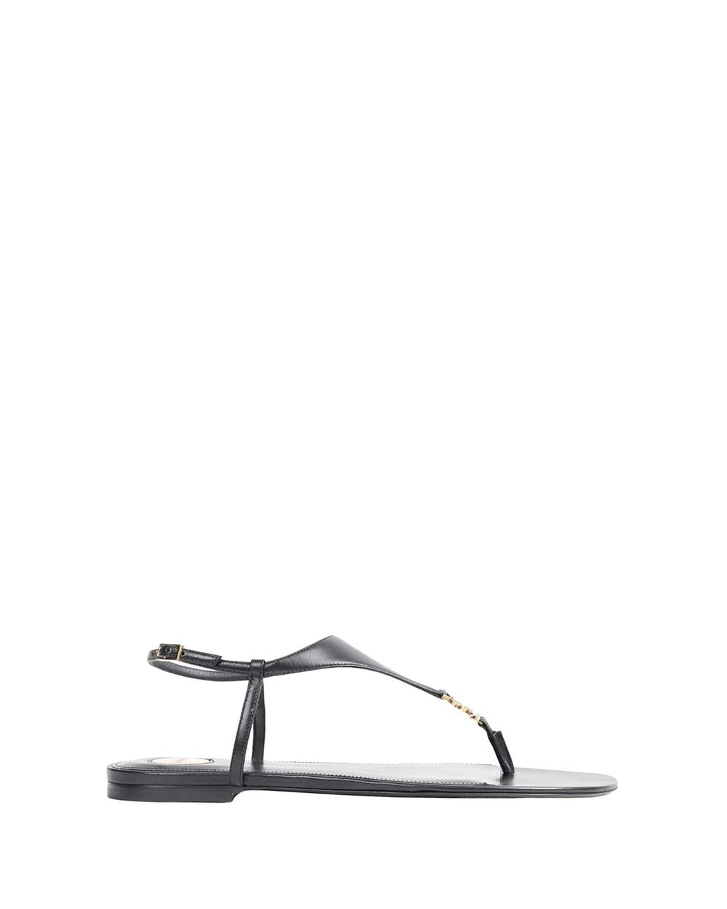 Saint Laurent Brown Cassandra Sandals