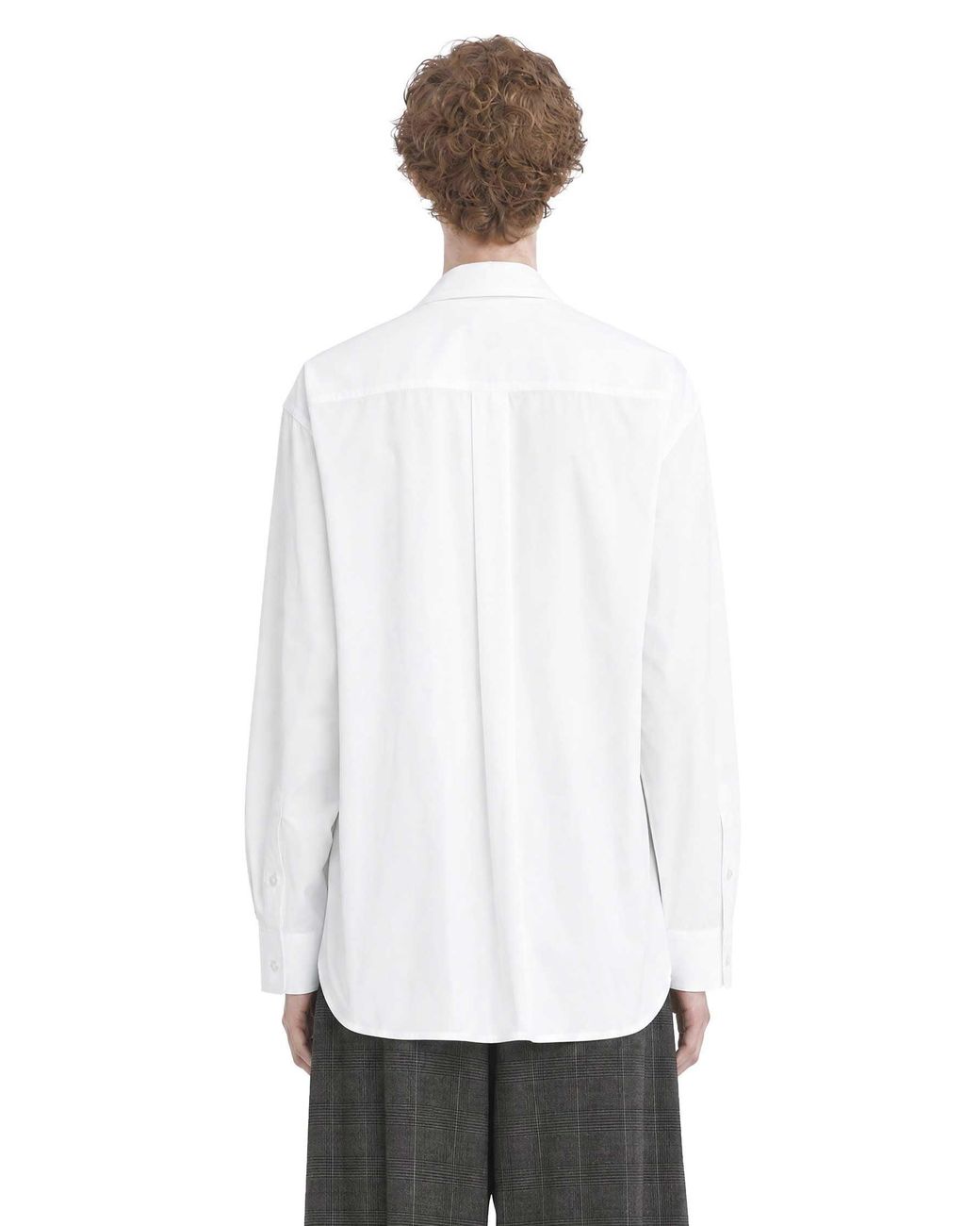 Simone Rocha White Turbo Beaded Easy Shirt for men