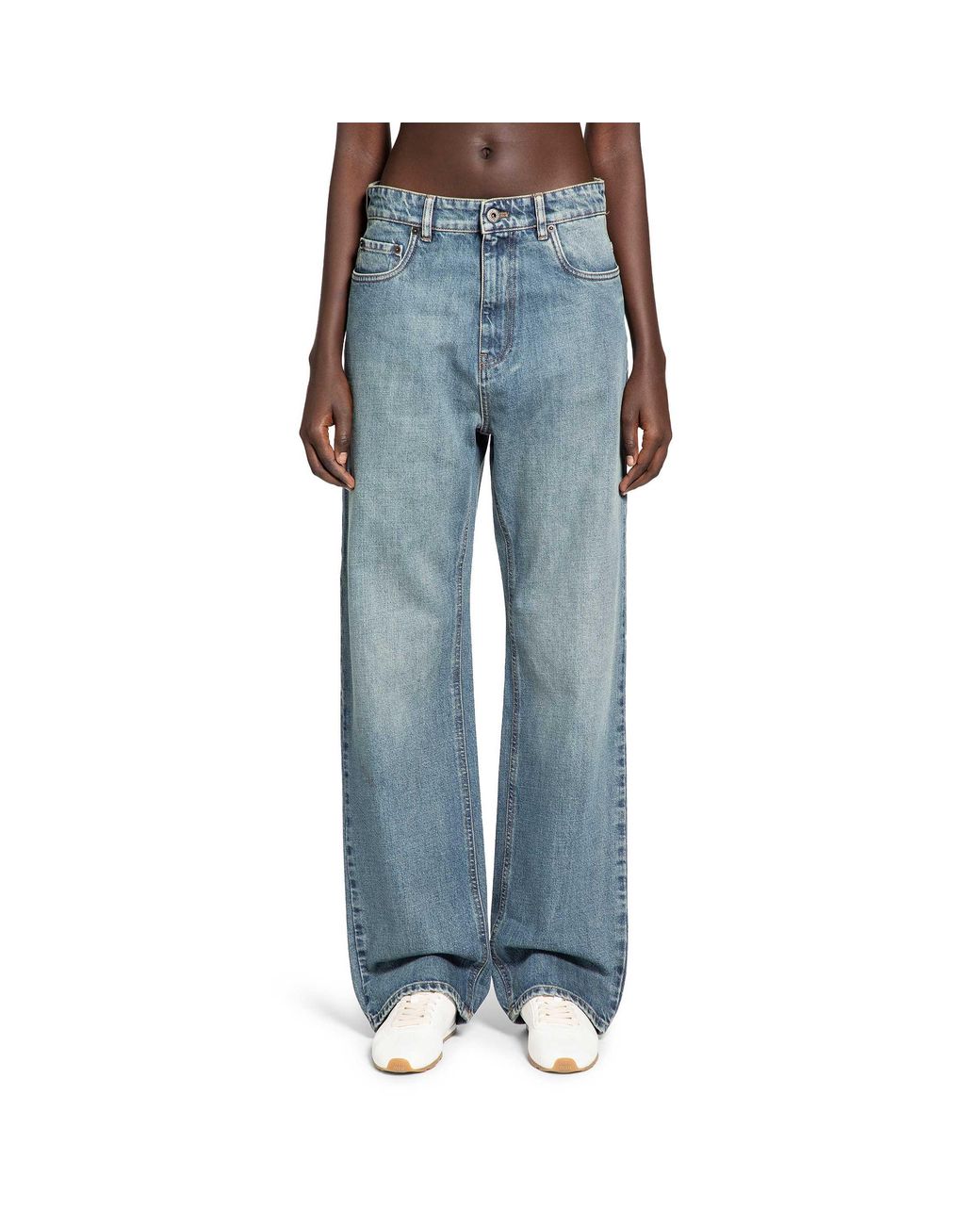 Miu Miu Blue Denim Trousers