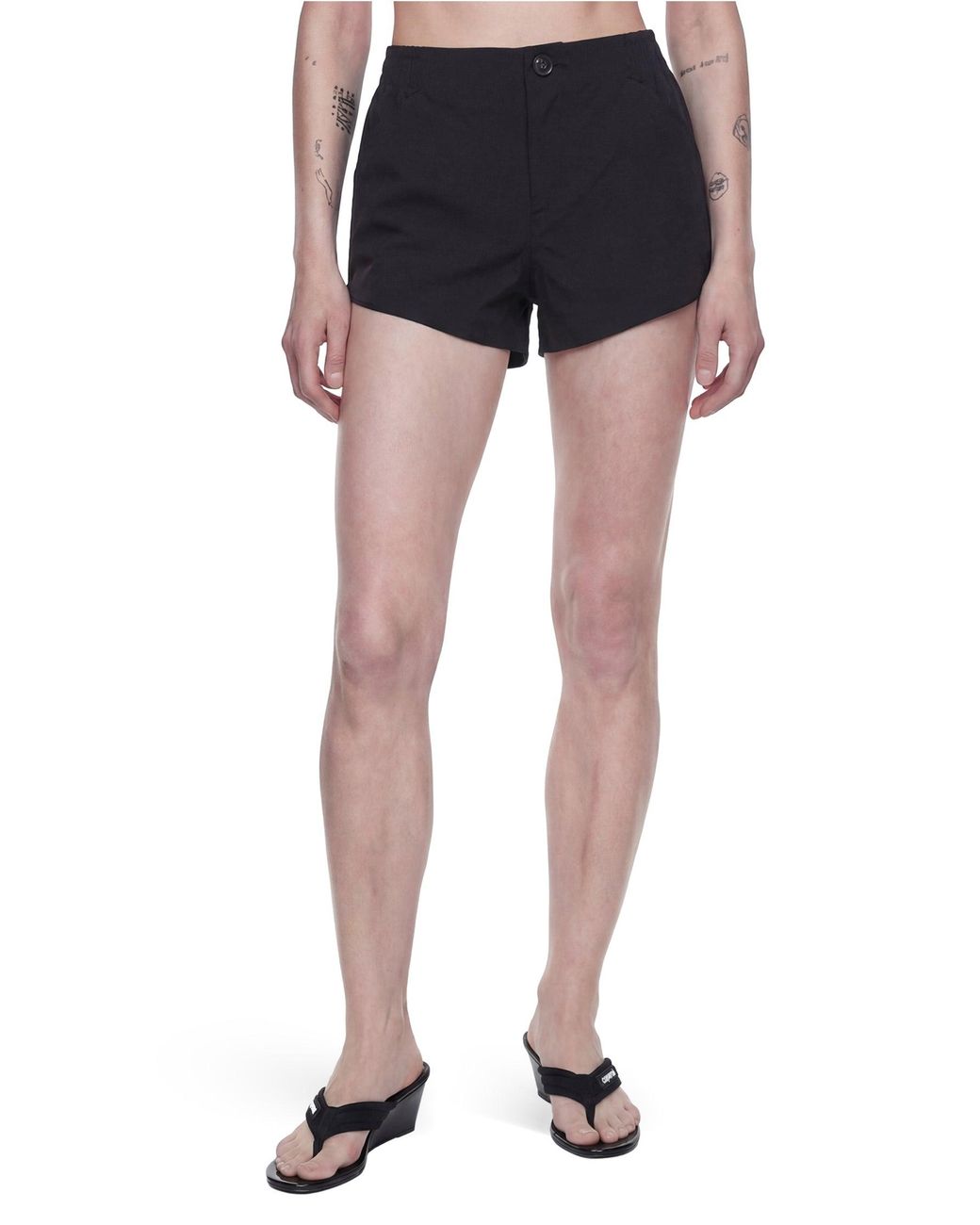 Coperni Blue Technical Tailored Shorts