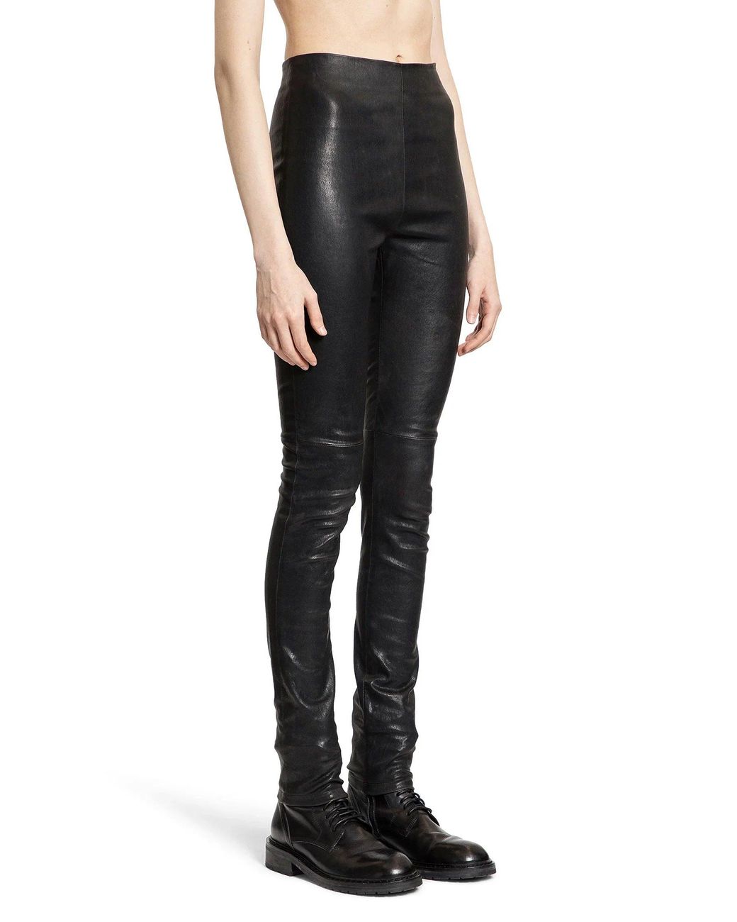 Ann Demeulemeester Black Trousers