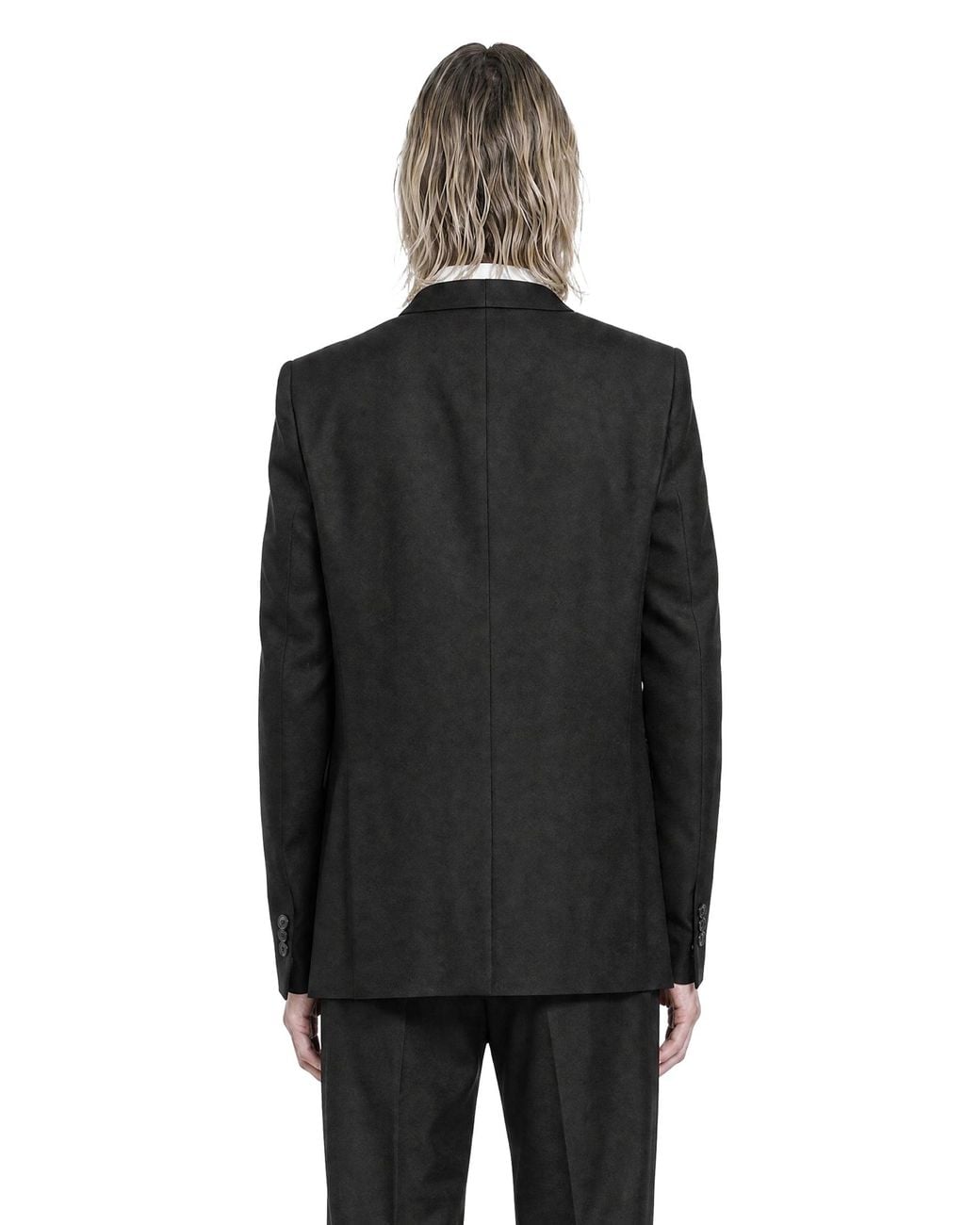 Nicolo' Ceschi Berrini Black Tailored Tuxedo Blazer for men
