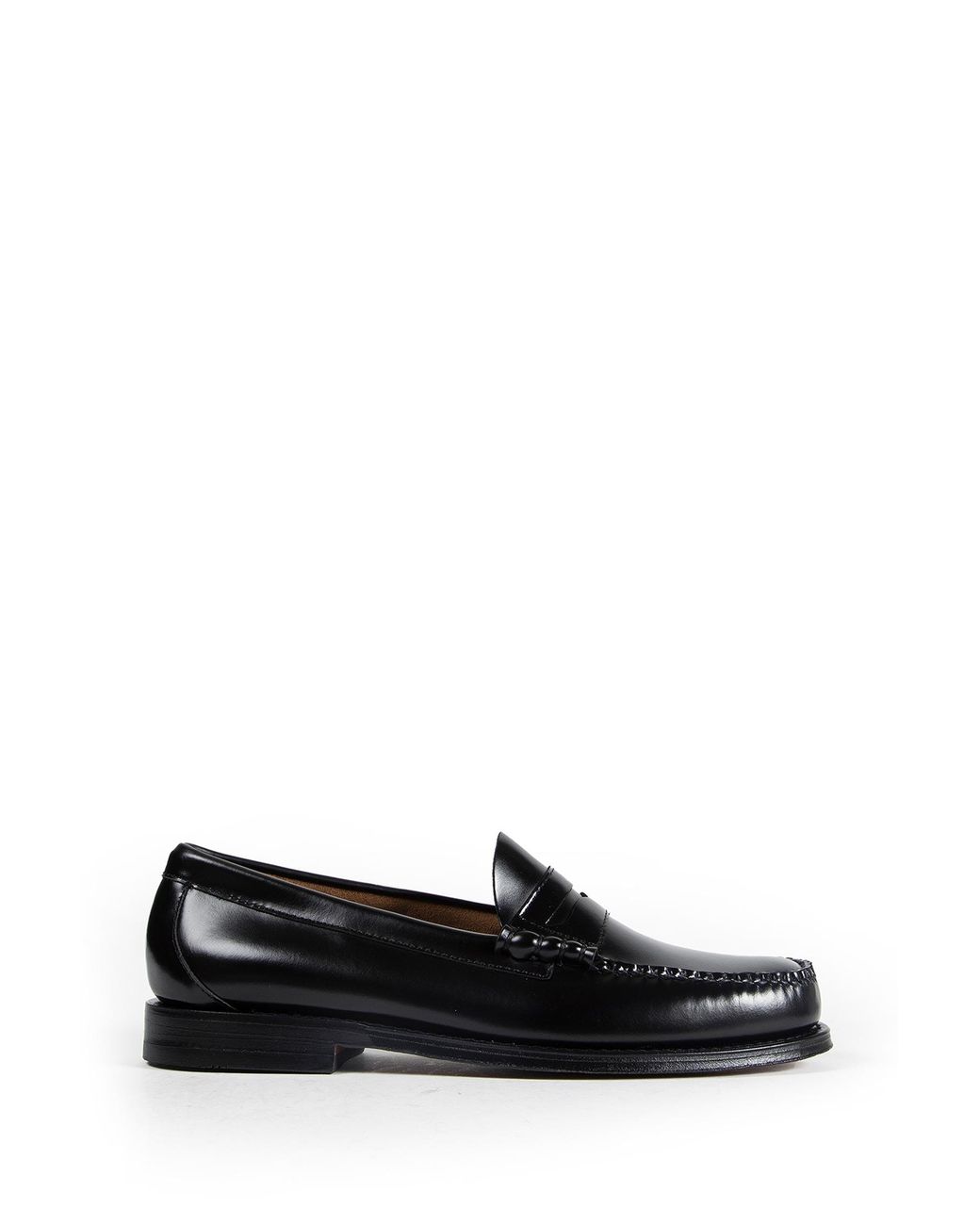 G.H.BASS Black Weejuns Larson Penny Loafers for men