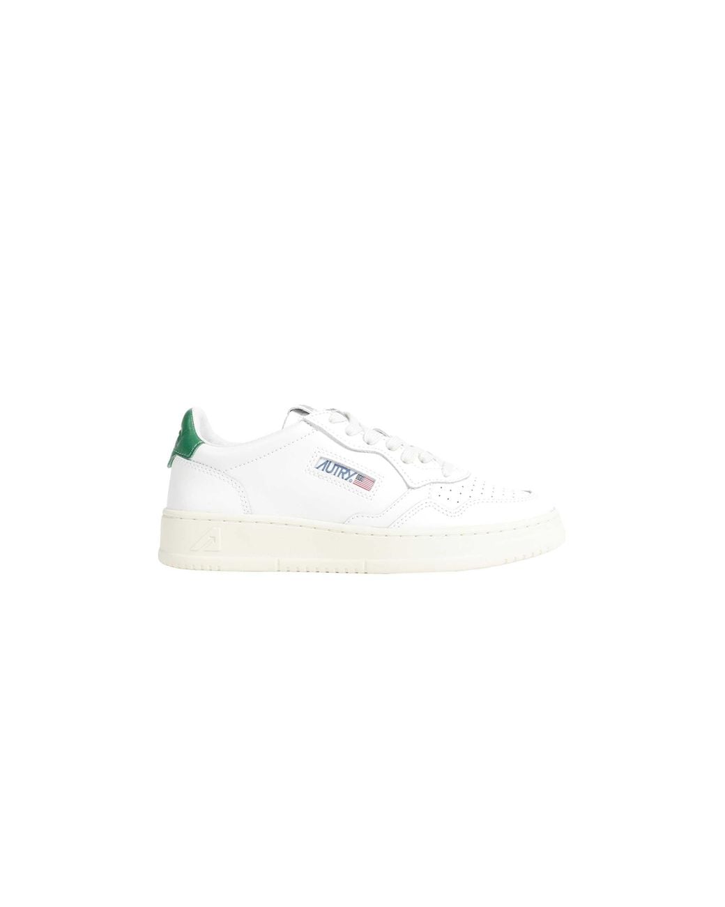 Autry White Medalist Low Sneakers