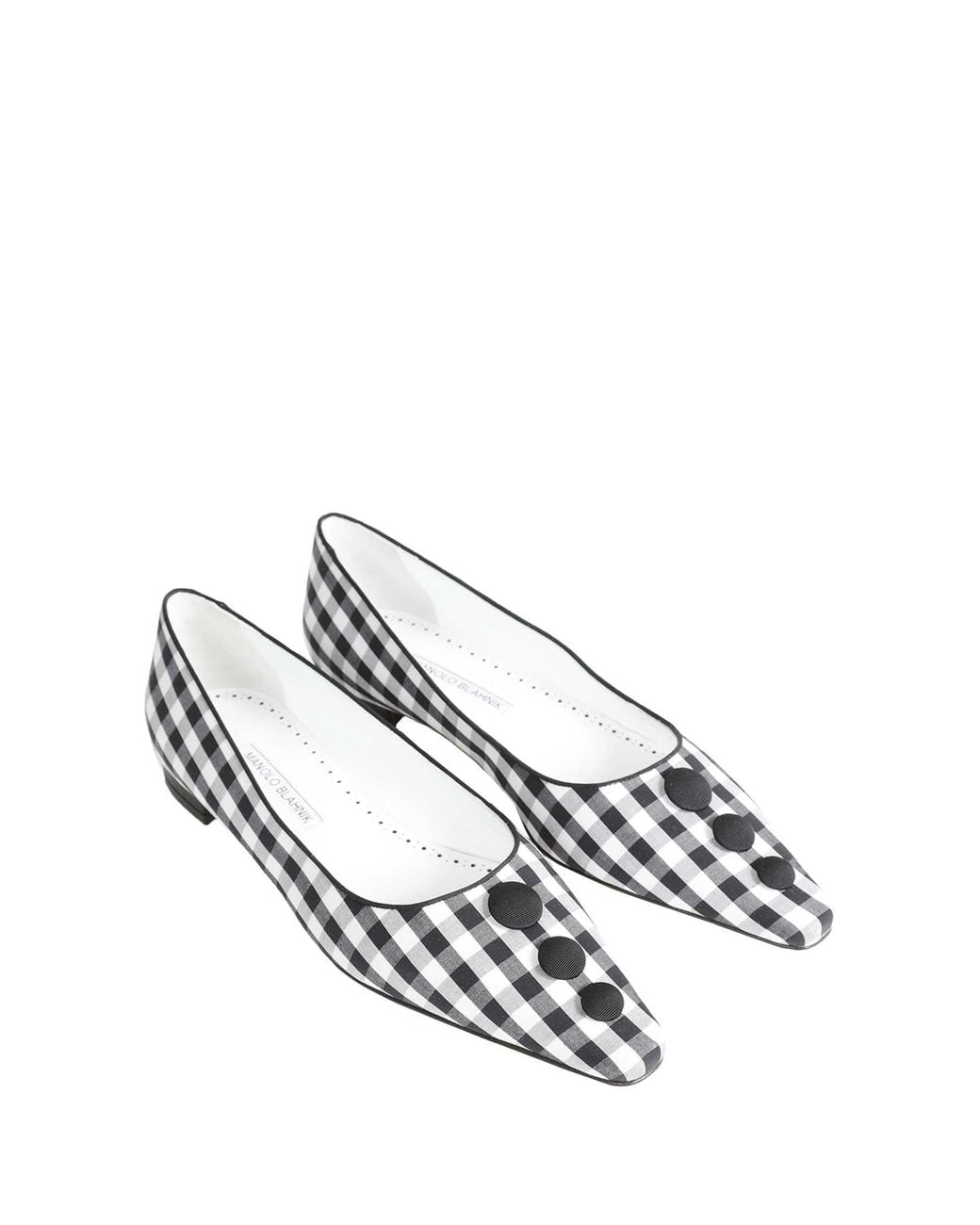 Manolo Blahnik White Alexa Pumps