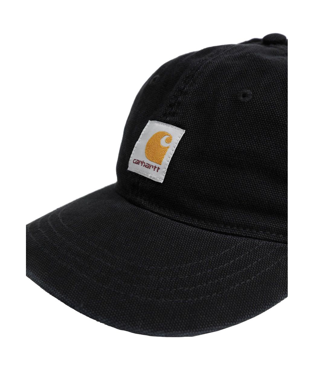 Carhartt Black Selby Canvas Cap for men