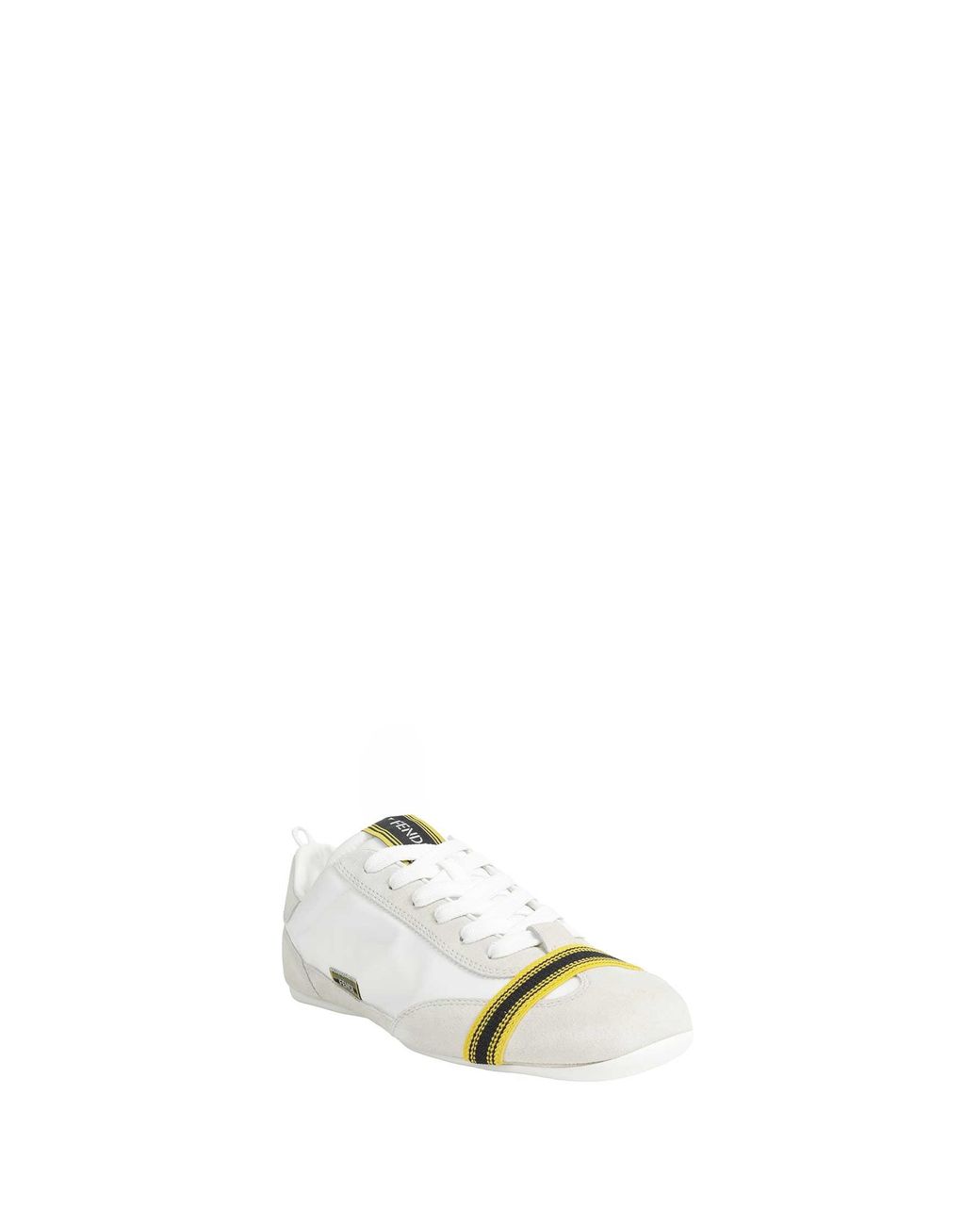 Fendi White Wrap Sneakers