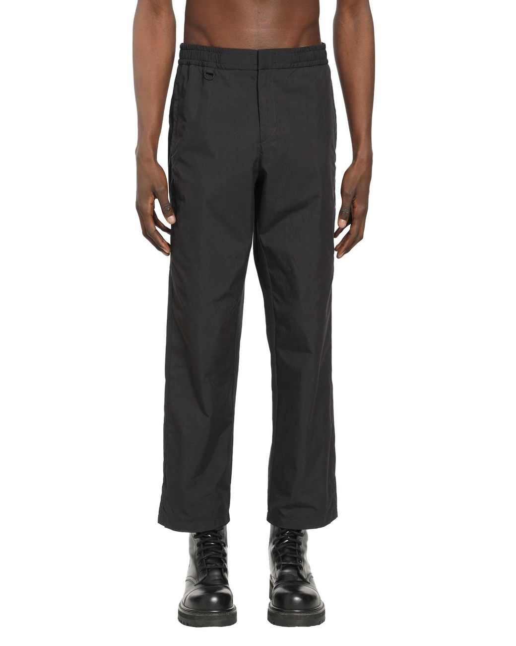 Laminar Black Nylon Pants for men