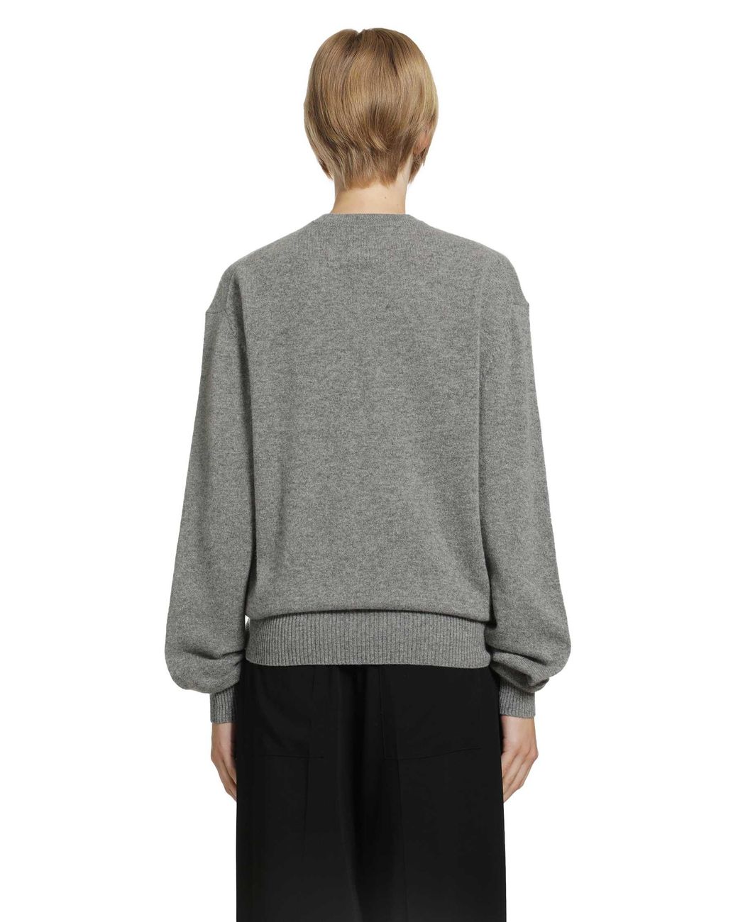 Totême  Gray Classic Cashmere Sweater