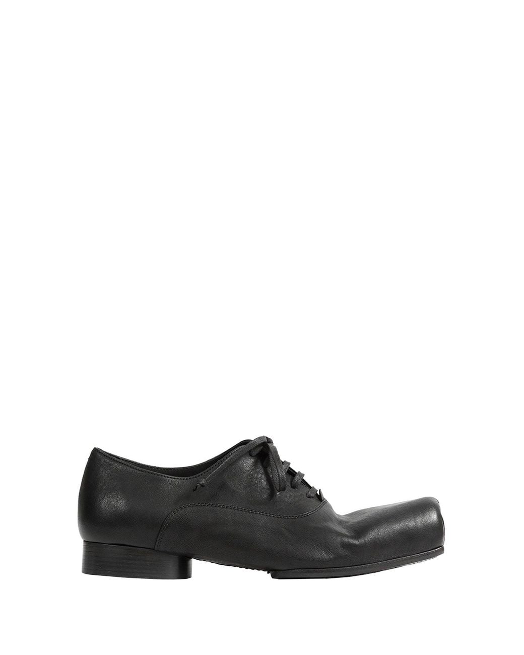Uma Wang Black Ballet Derby Shoes