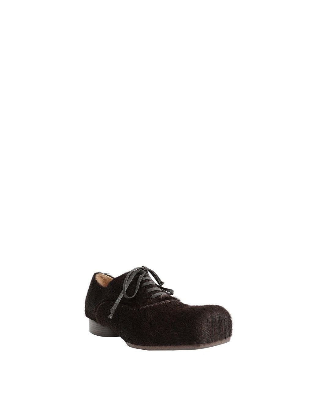 Uma Wang Brown Ballet Derby Shoes