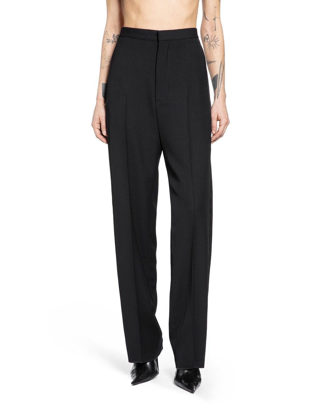 Balenciaga Black Tuxedo Pants