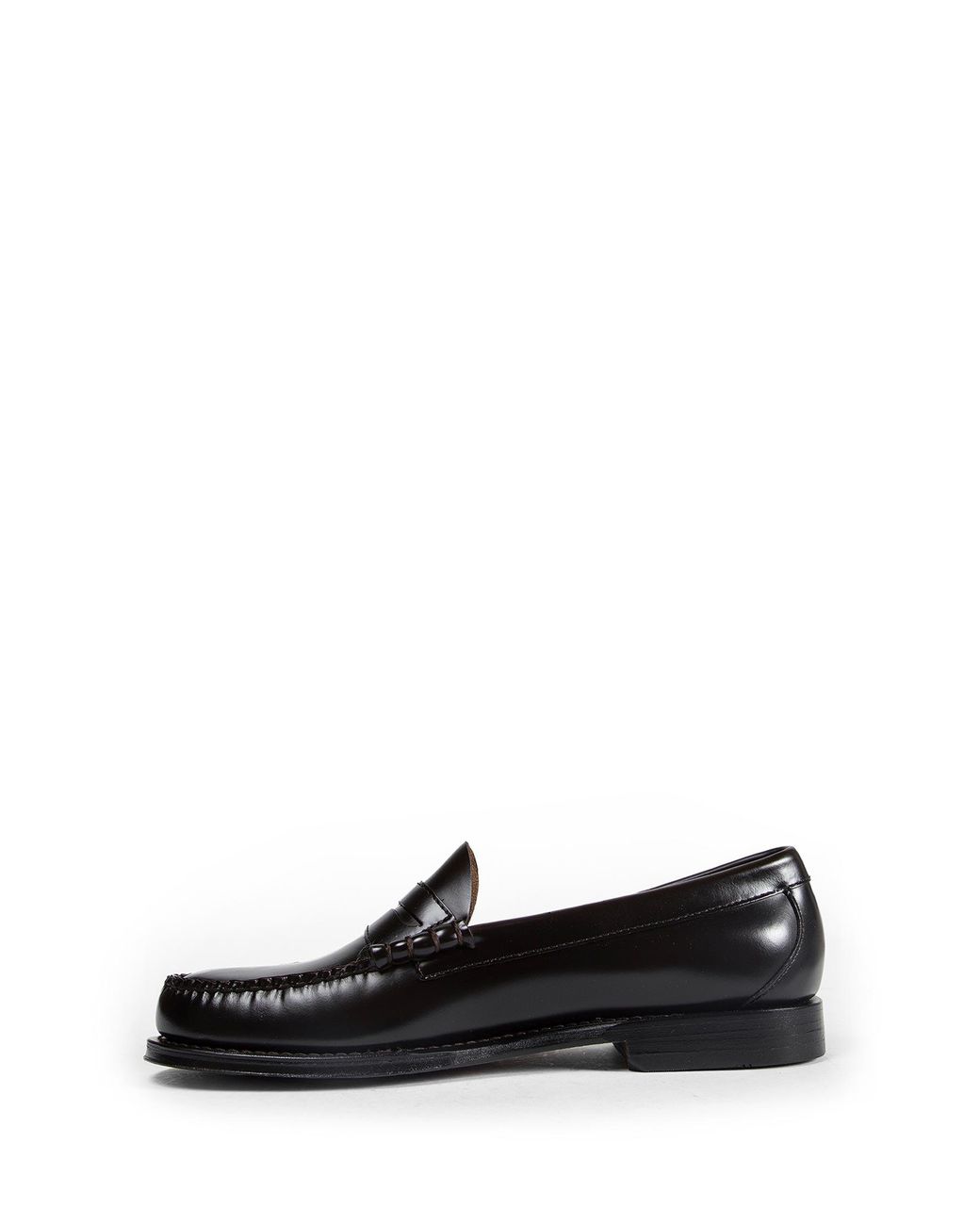 G.H.BASS Black Weejuns Larson Penny Loafers for men