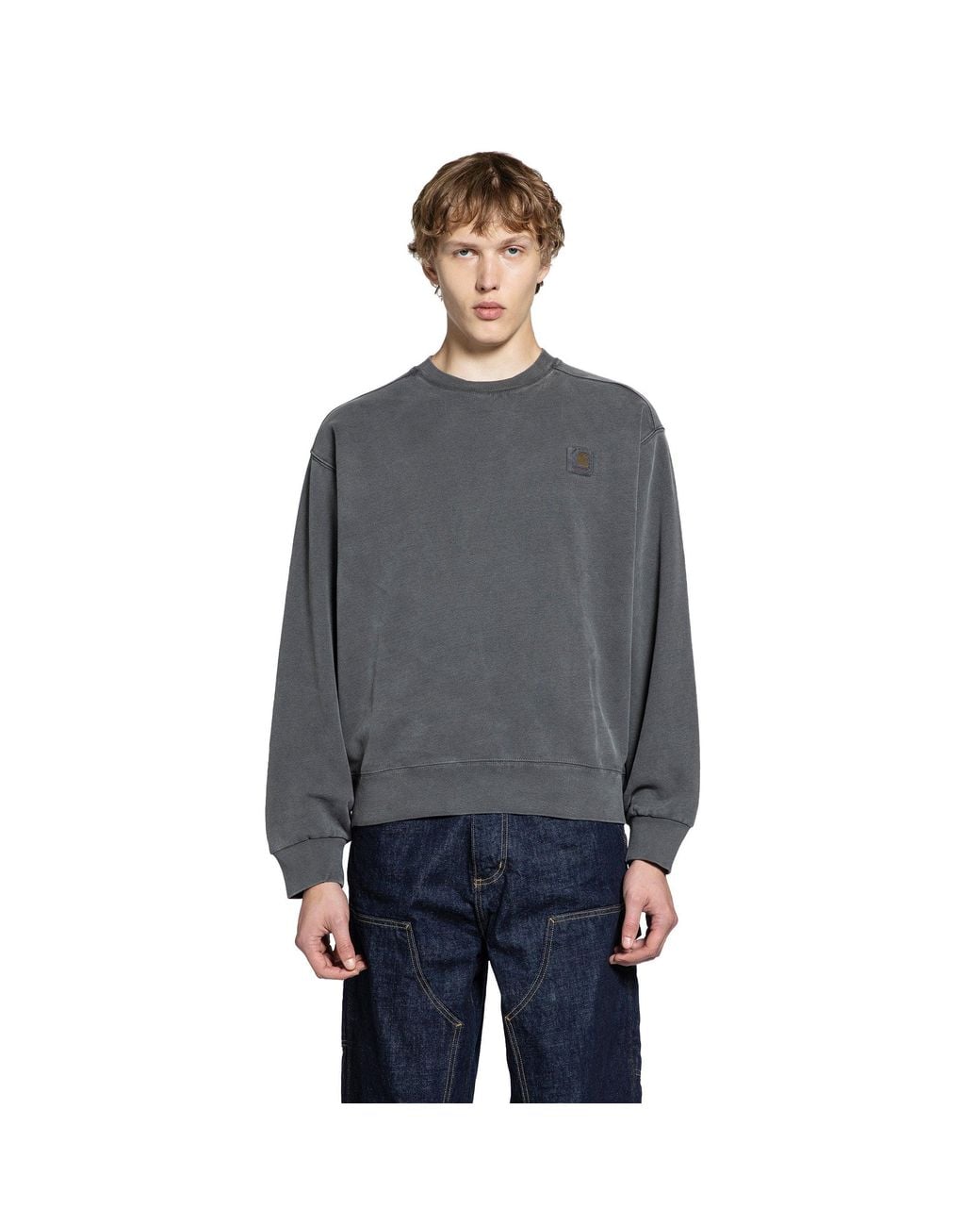 Carhartt Gray Vista Cotton Sweatshirt for men
