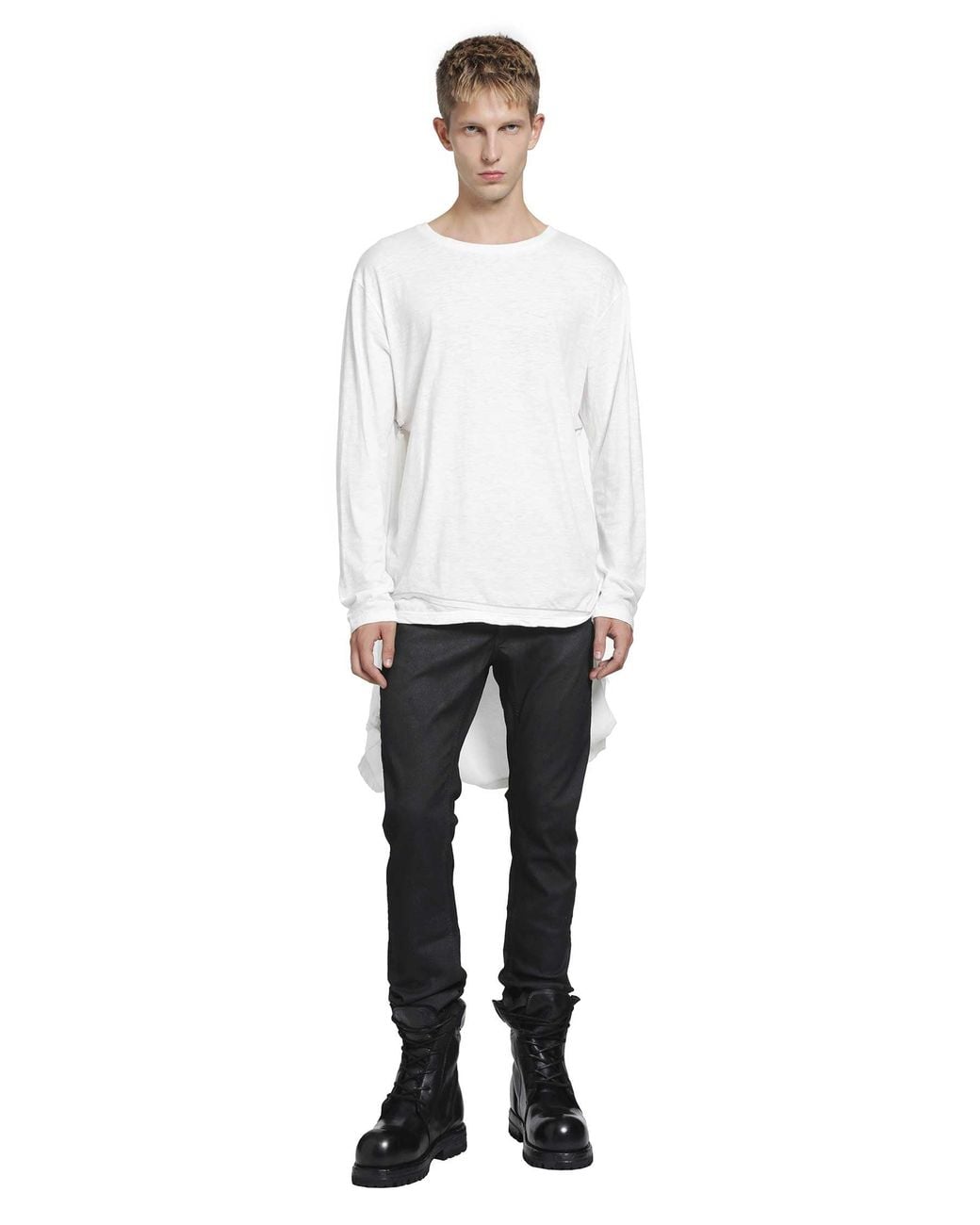 Undercover White Uc2F4803 Long Sleeve T-Shirt for men