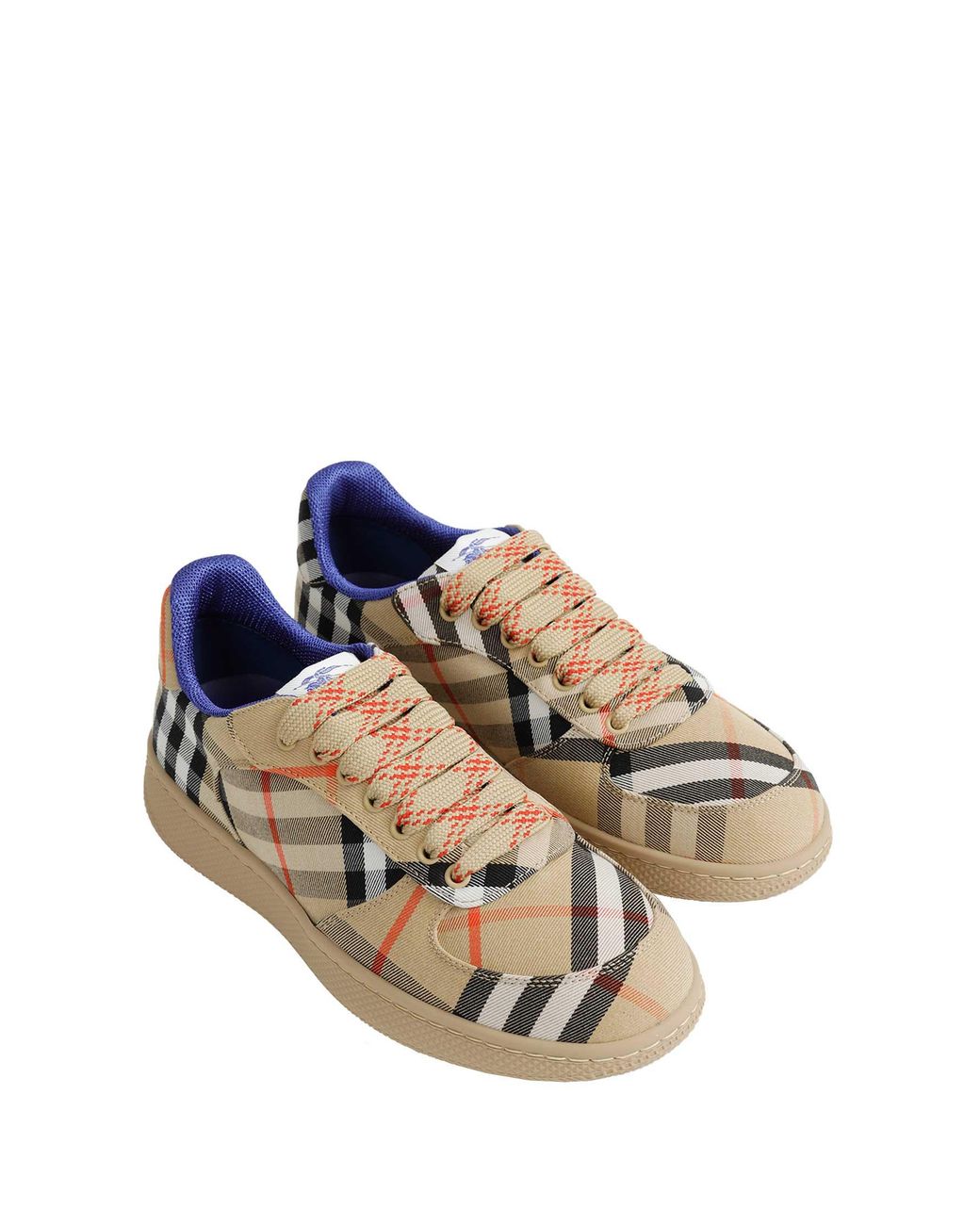 Burberry Natural Check Terrace Sneakers for men