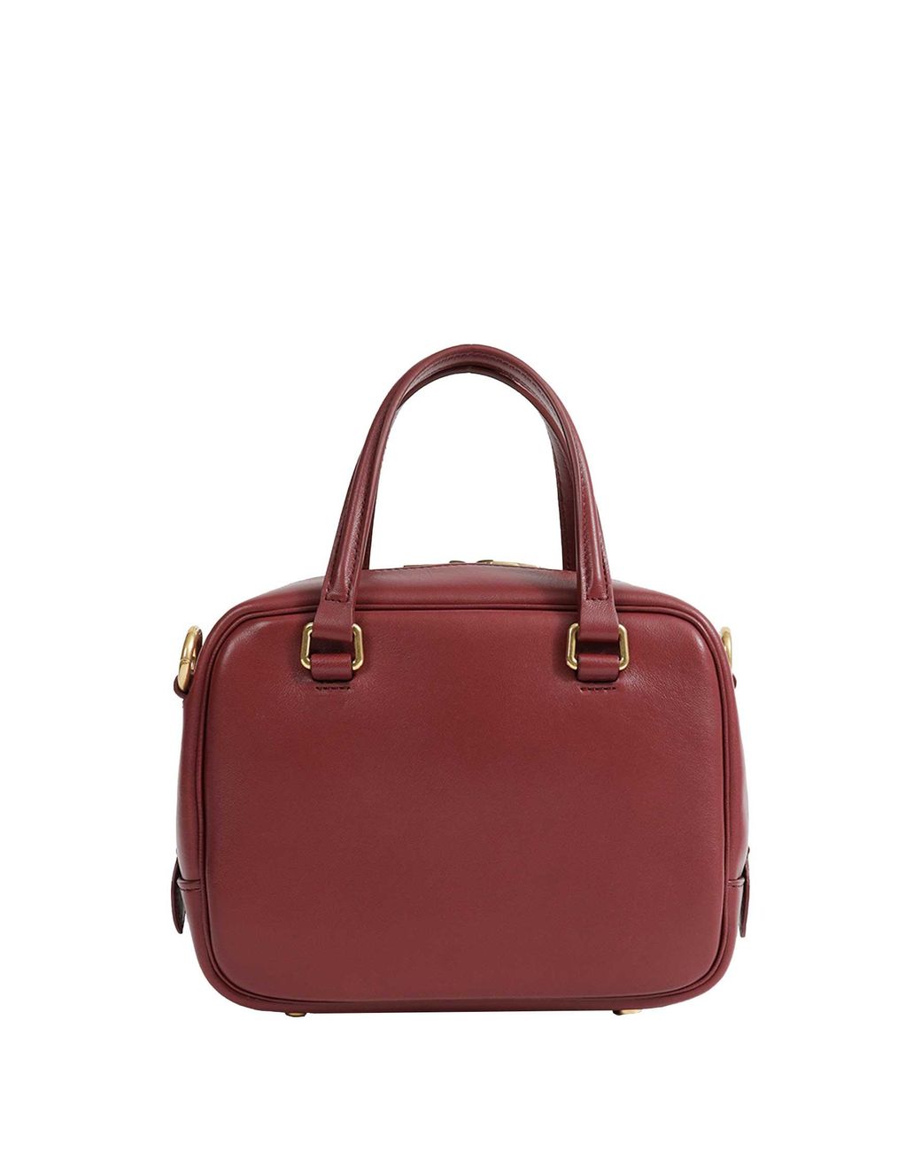 Jil Sander Red Vision Small Top Handle Bag