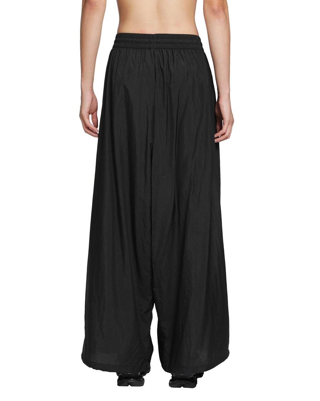Y-3 Black Gradient 3-Stripes Wide Track Bottoms for men