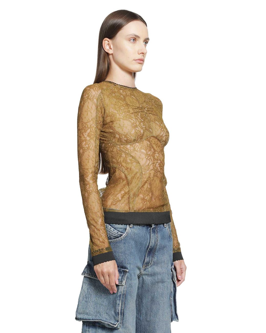The Attico Blue Top