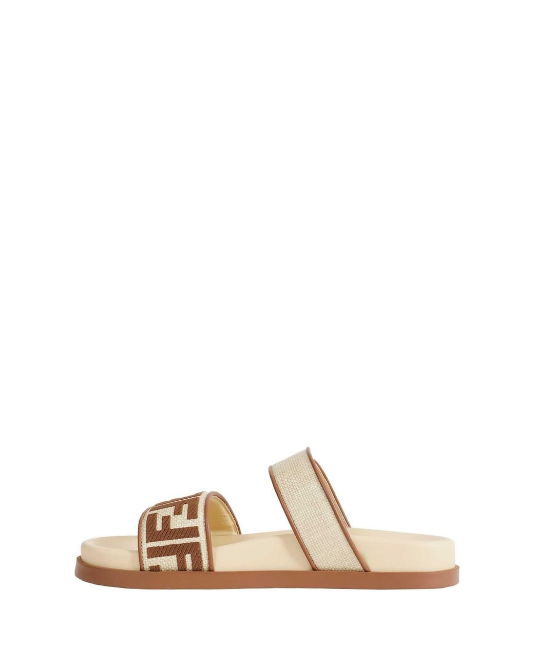 Fendi Metallic Feel Sandals