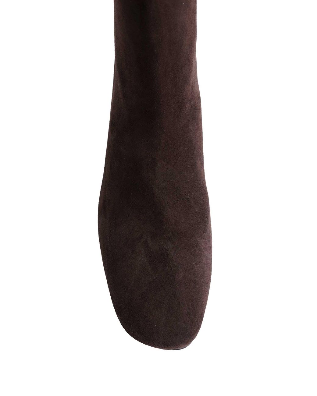 Totême Brown Soft Suede Ankle Boots