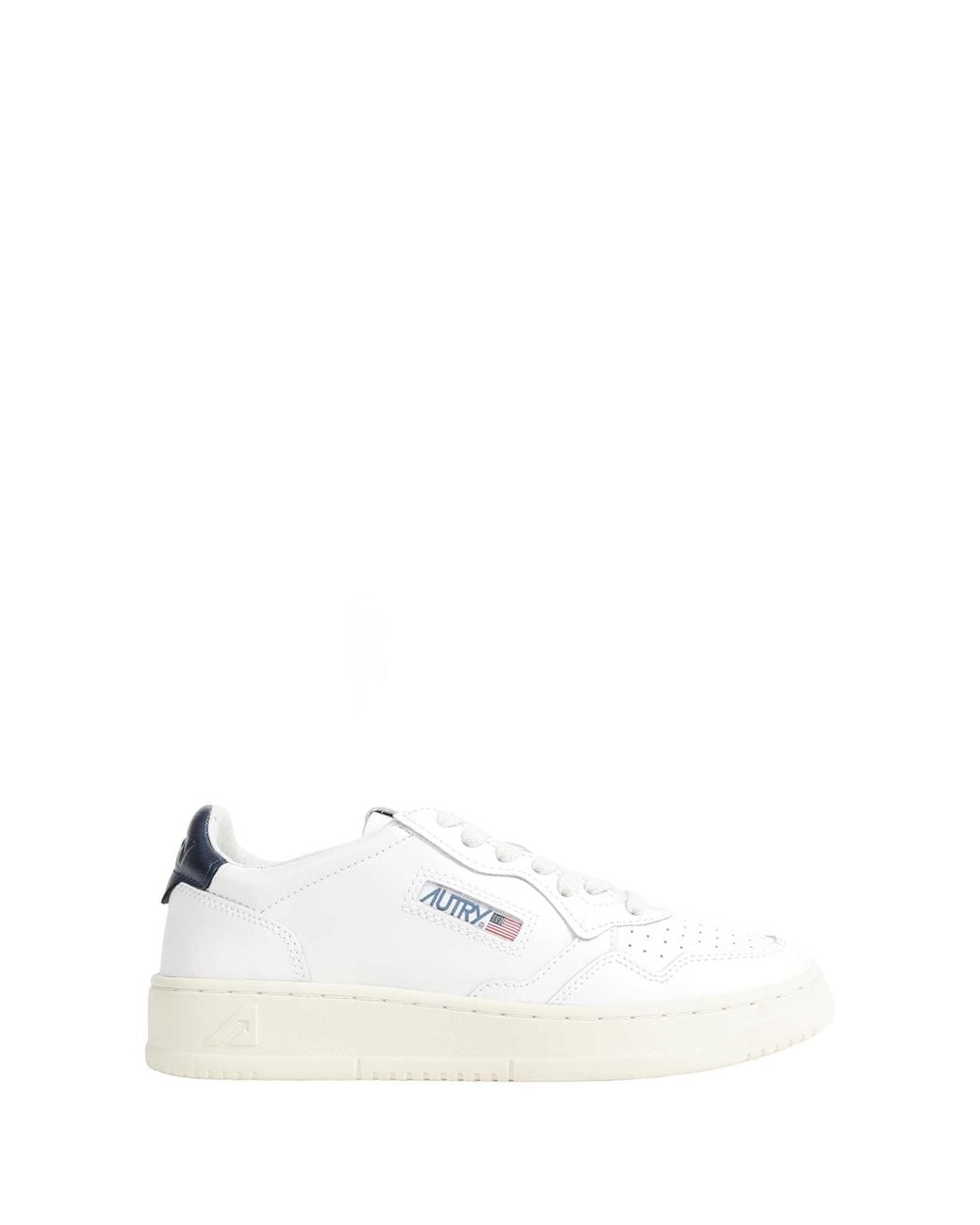 Autry White Medalist Low Sneakers