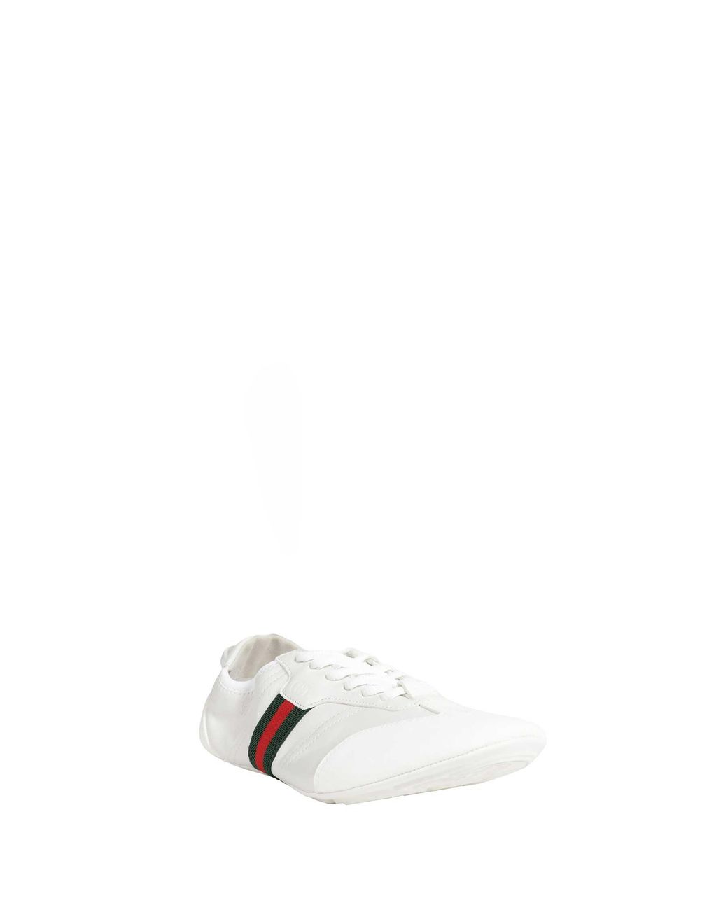 Gucci White Leather Sneakers
