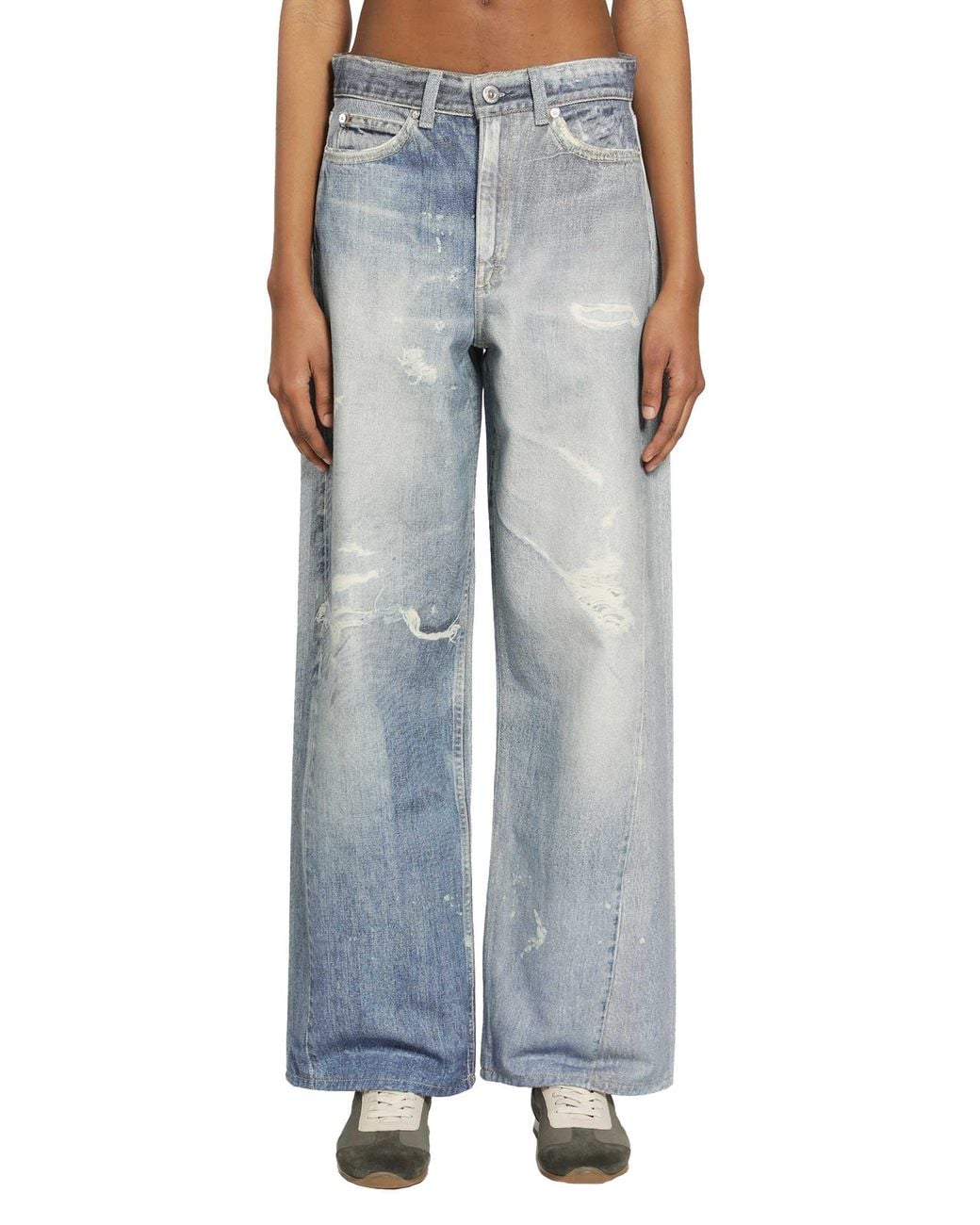 Our Legacy Blue Full Cut Jeans