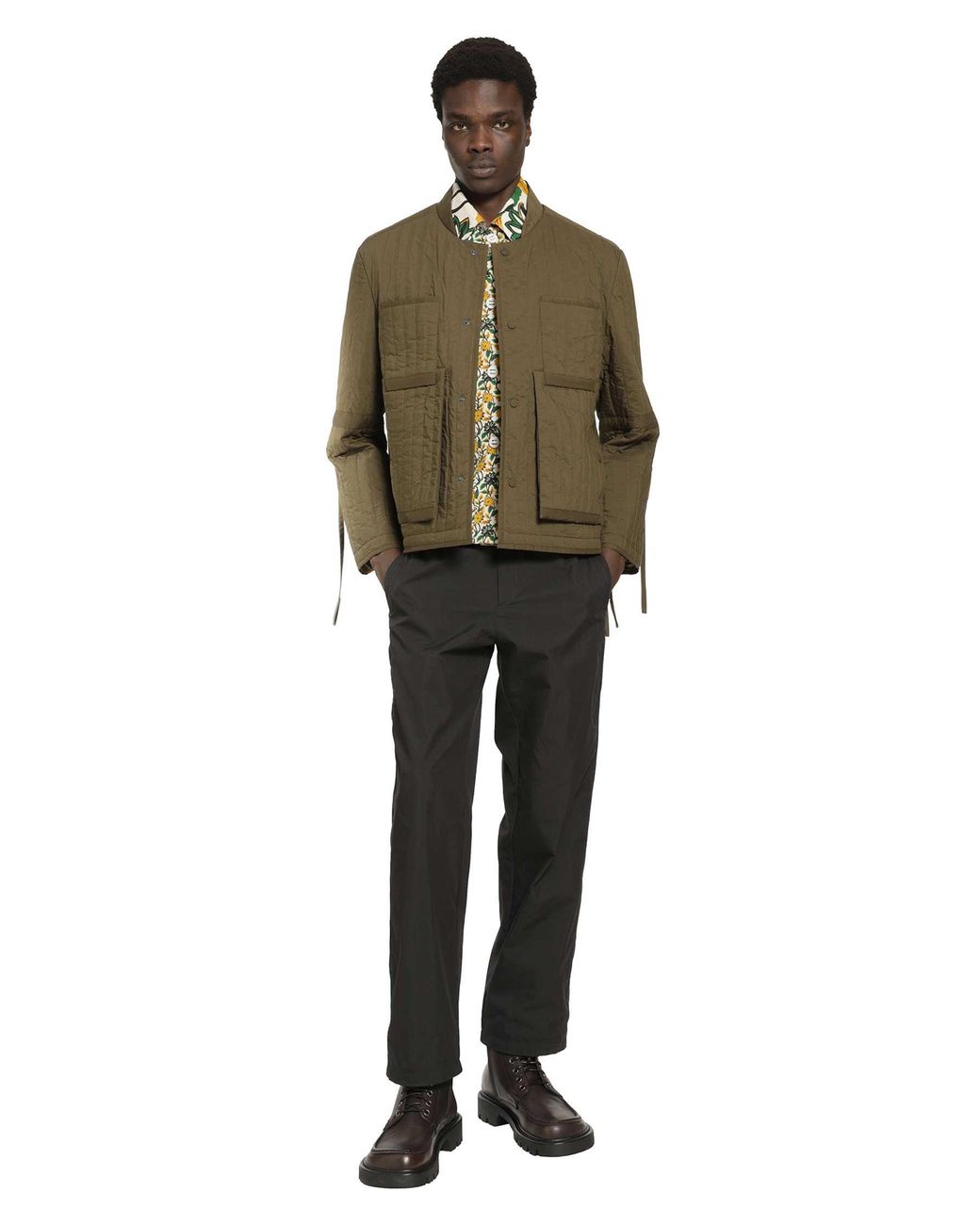 Craig Green Green Reversible Quilted Worker Jacket for men