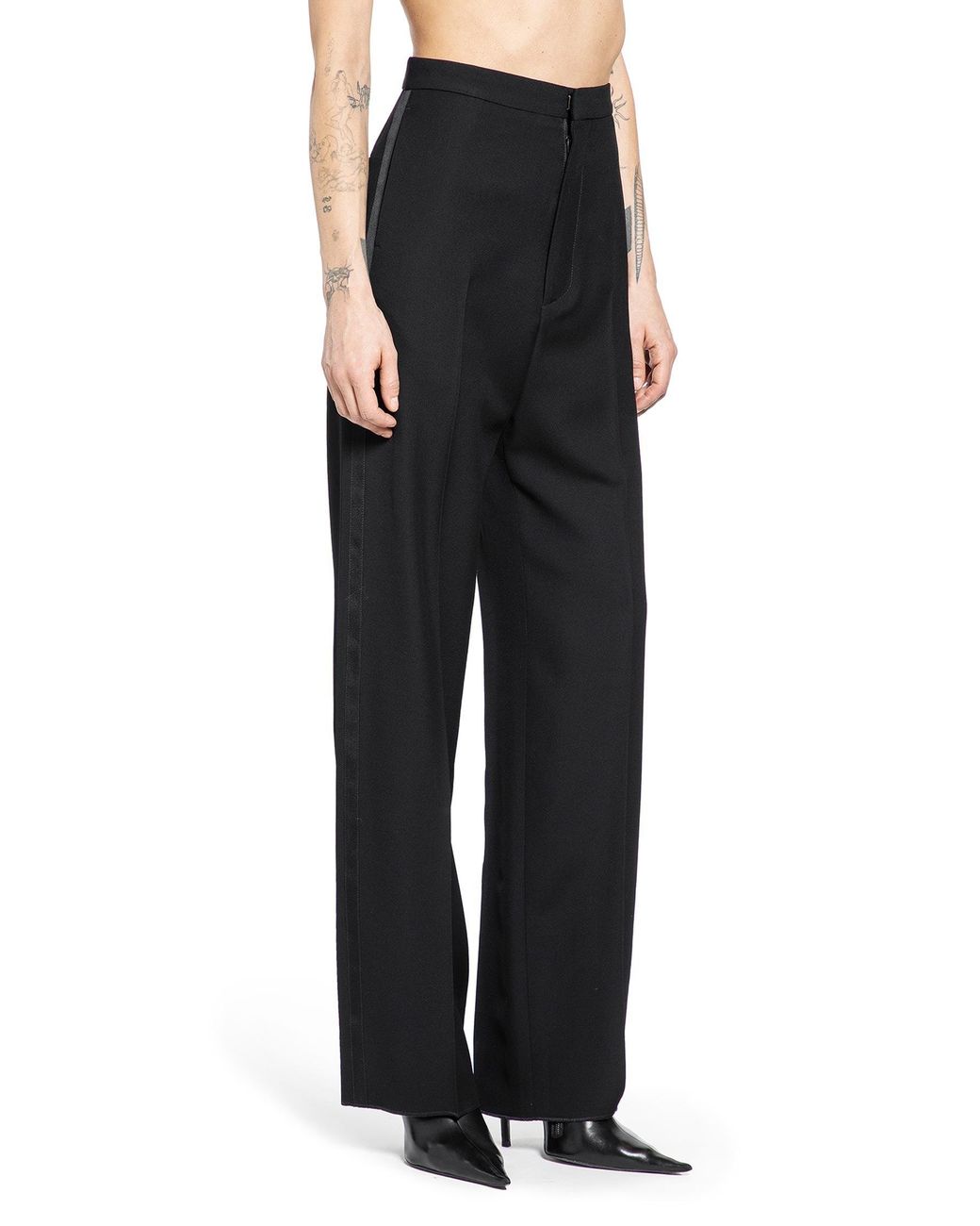 Balenciaga Black Tuxedo Pants