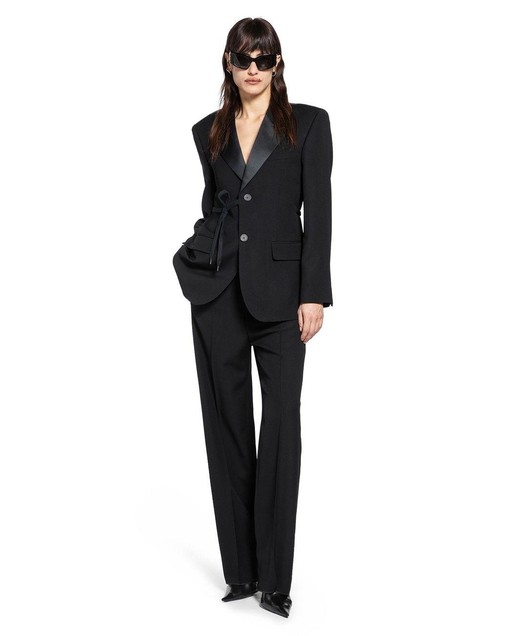 Balenciaga Black Tuxedo Pants