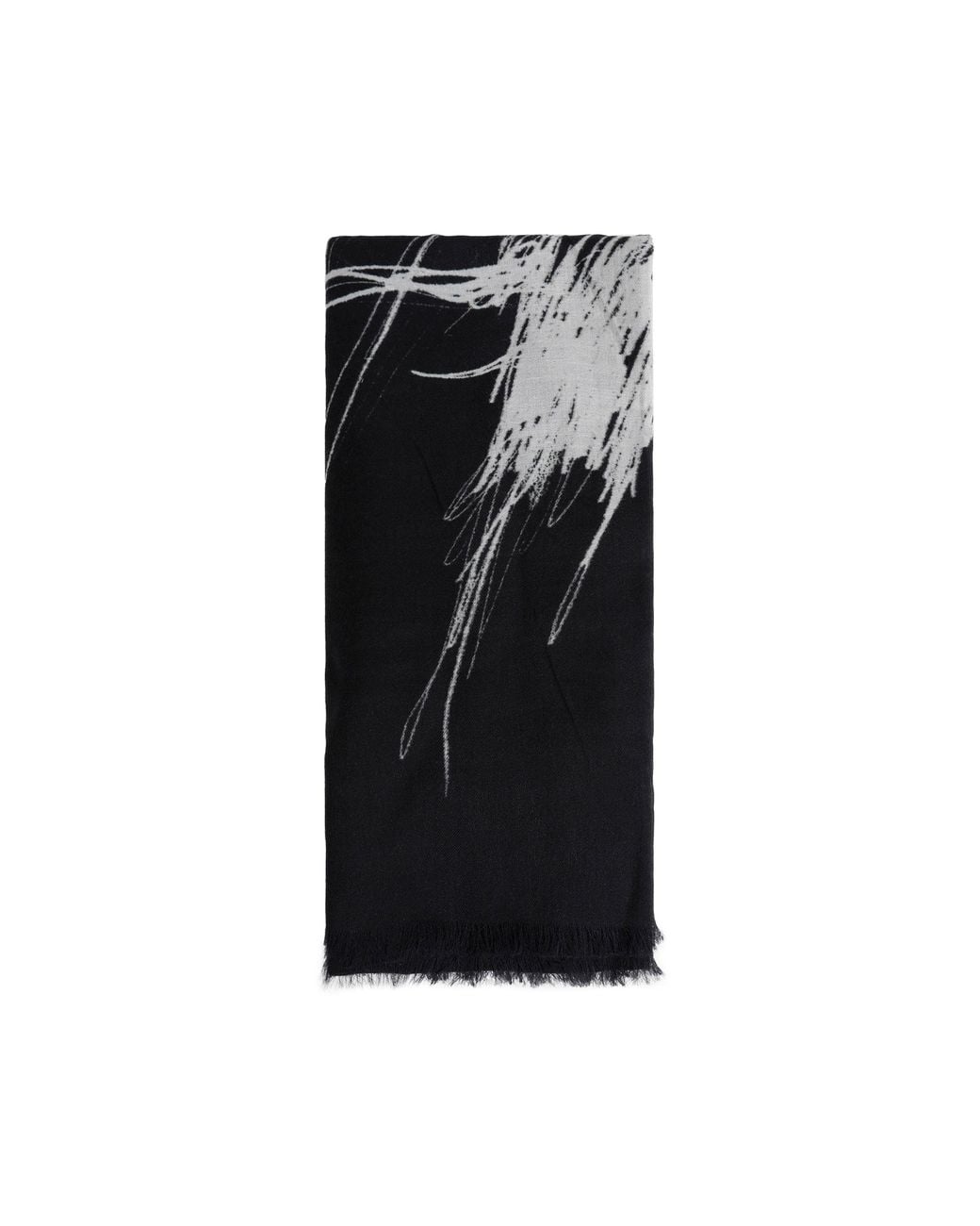 Ann Demeulemeester Black Vesta Square Scarf