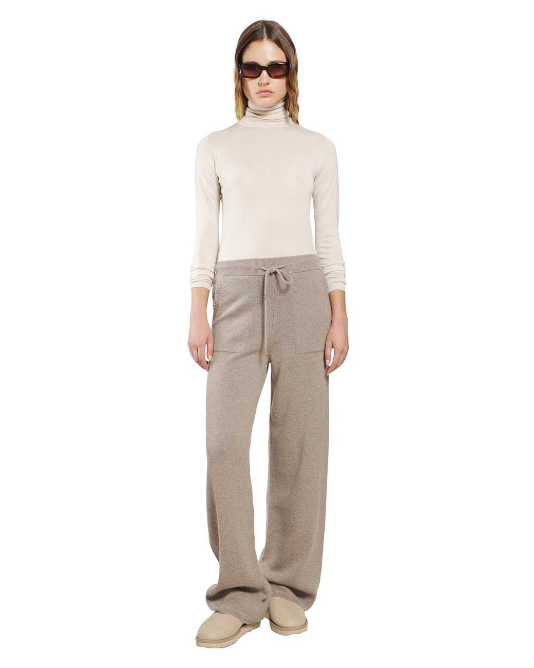 Max Mara Natural Wool Yarn Sweater