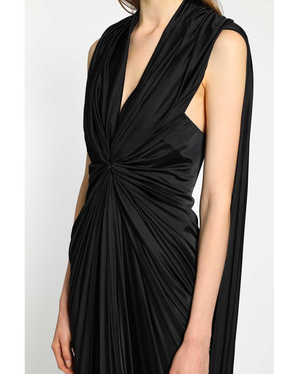 Loewe Black Gathered Dress