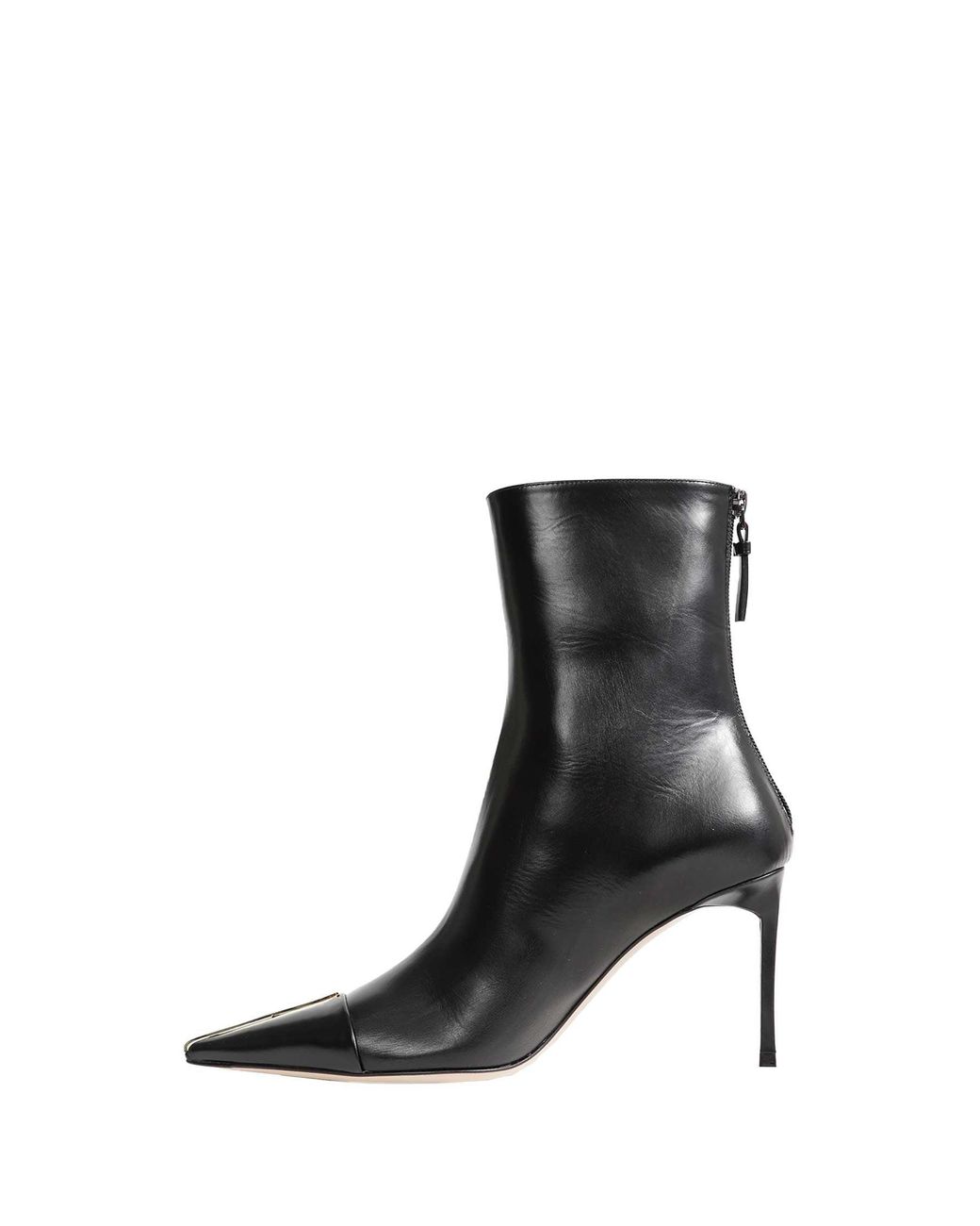 Tom Ford Black T Ankle Boots