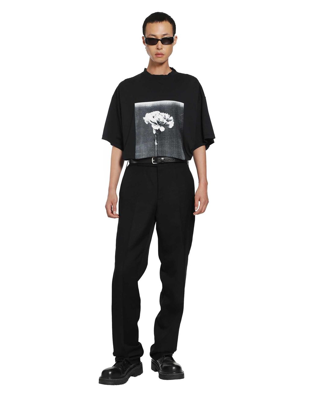 Balenciaga Black The Song Of The Highest Tower T-Shirt for men