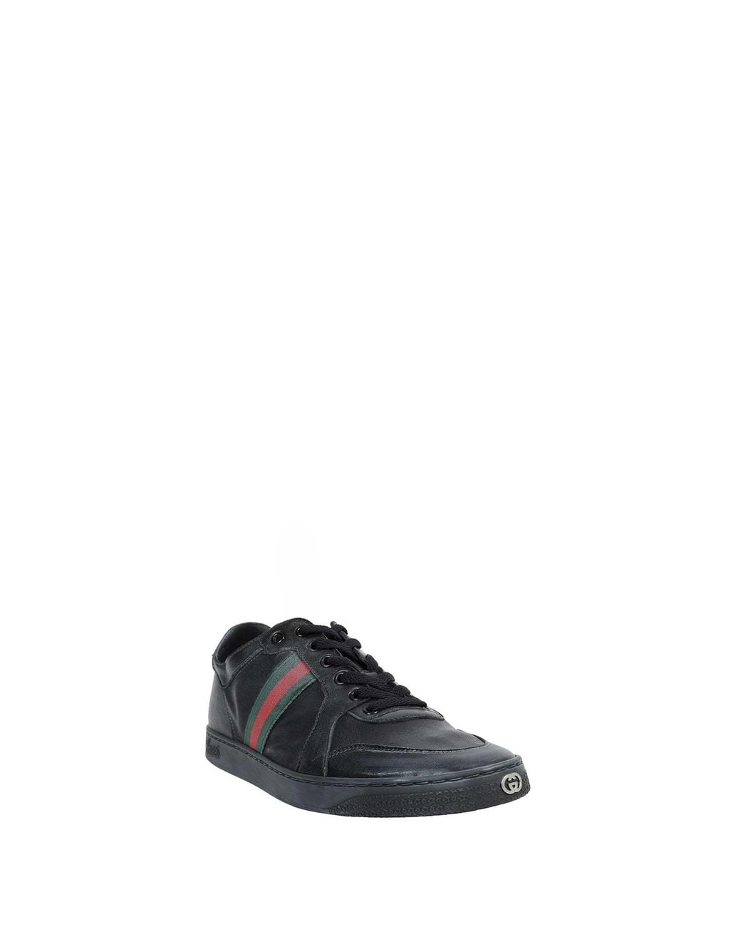 Gucci Blue Stretch Low-Top Trainers for men