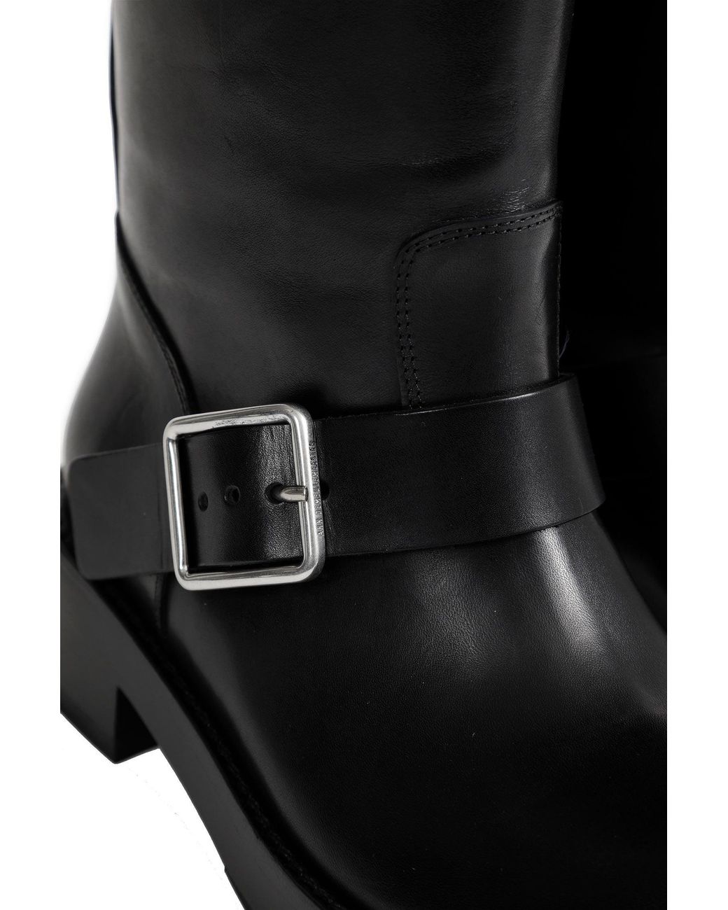 Ann Demeulemeester Black Arwa Engineer High Boots
