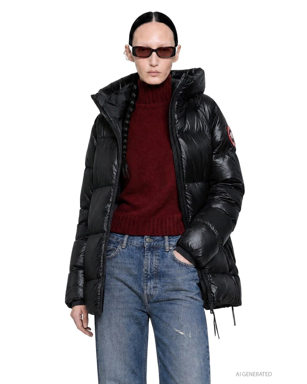 Canada Goose Black Cypress Puffer