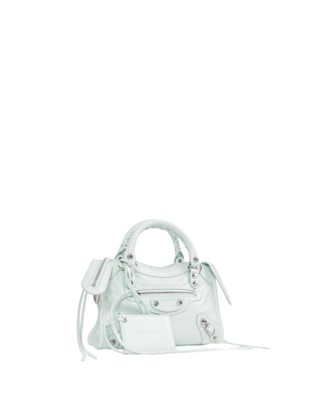 Balenciaga White Le City Mini Bag