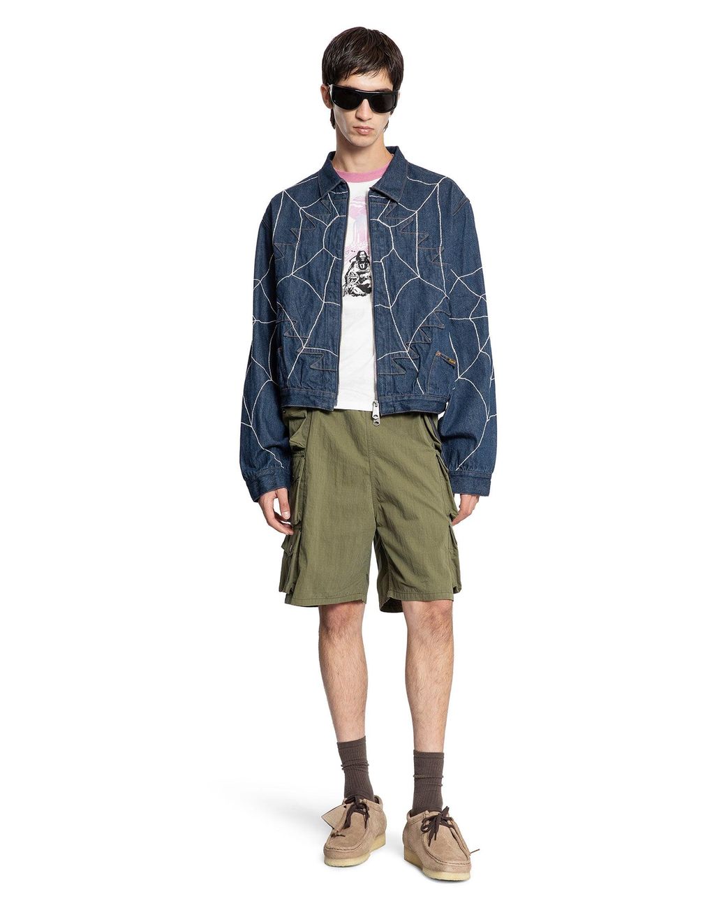 Kapital 13Oz Denim Thunderbird Blouson in Blue for Men | Lyst UK